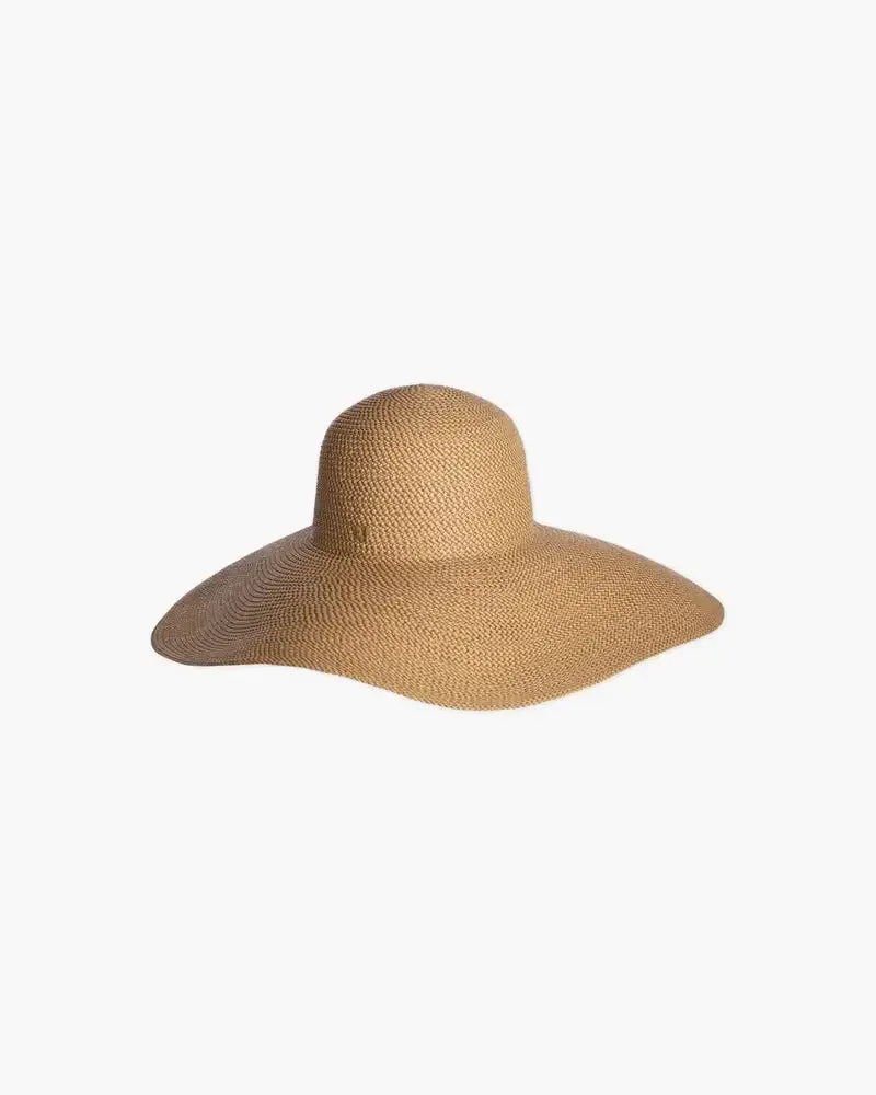 Eric Javits Floppy Hat in Peanut