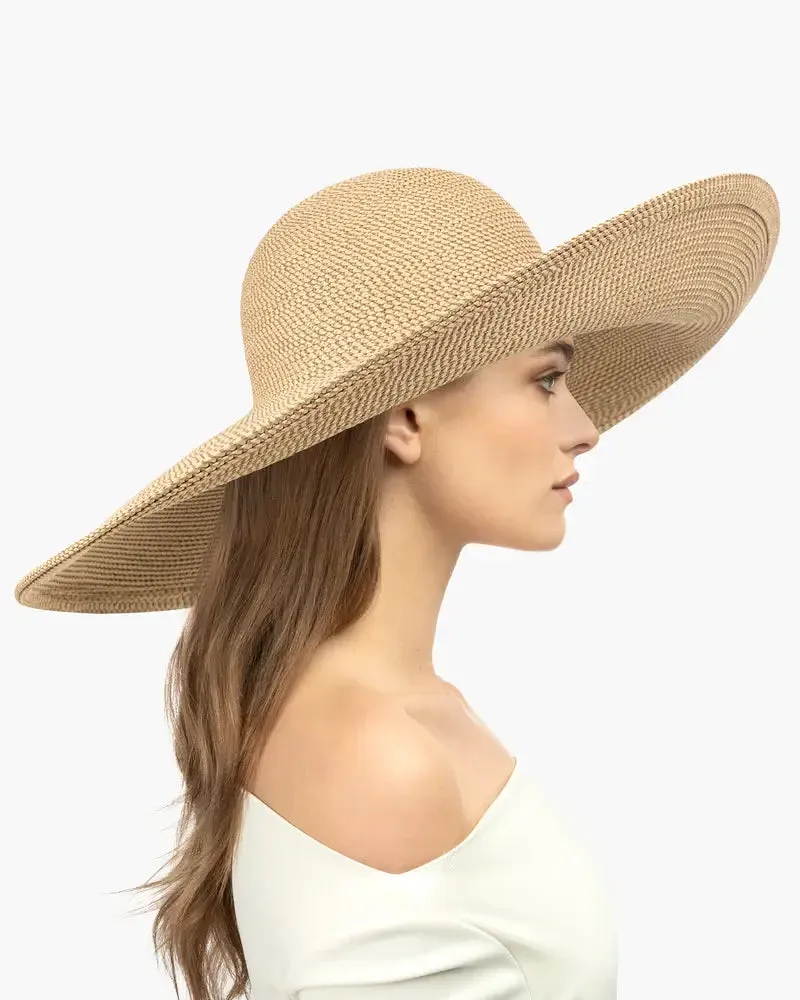 Eric Javits Floppy Hat in Peanut