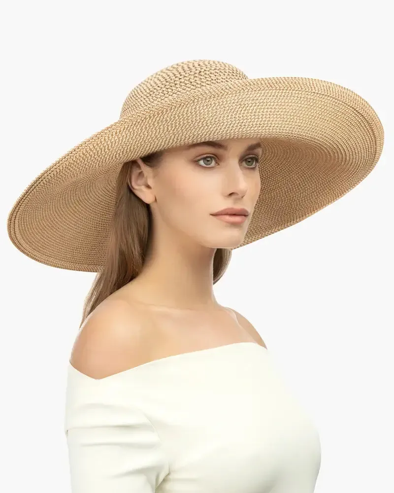 Eric Javits Floppy Hat in Peanut