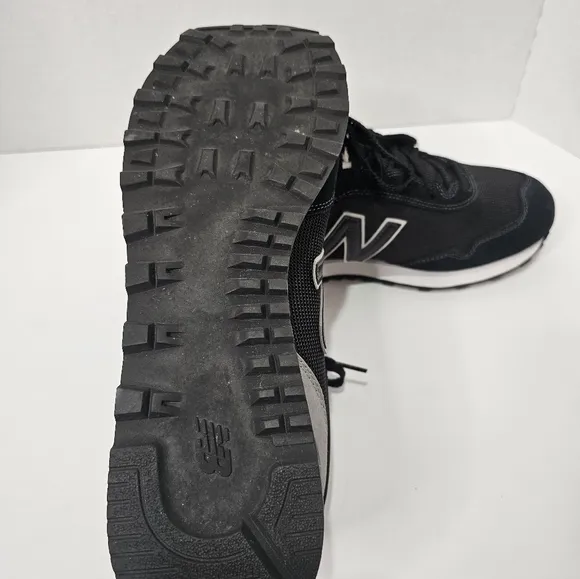 EUC New Balance 515 V3 Casual Lifestyle Shoe Black Marblehead White size‎ 11.5