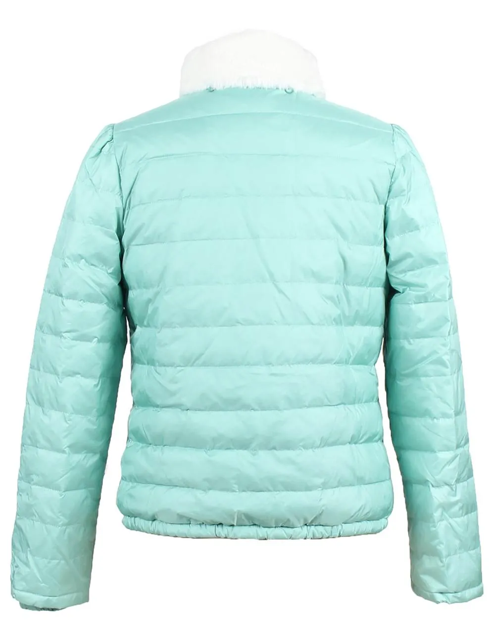 Fashion Short Women‘s Fur Collar Down Jacket