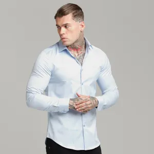 Father Sons Classic Light Blue Twill Cutaway Collar - FS601