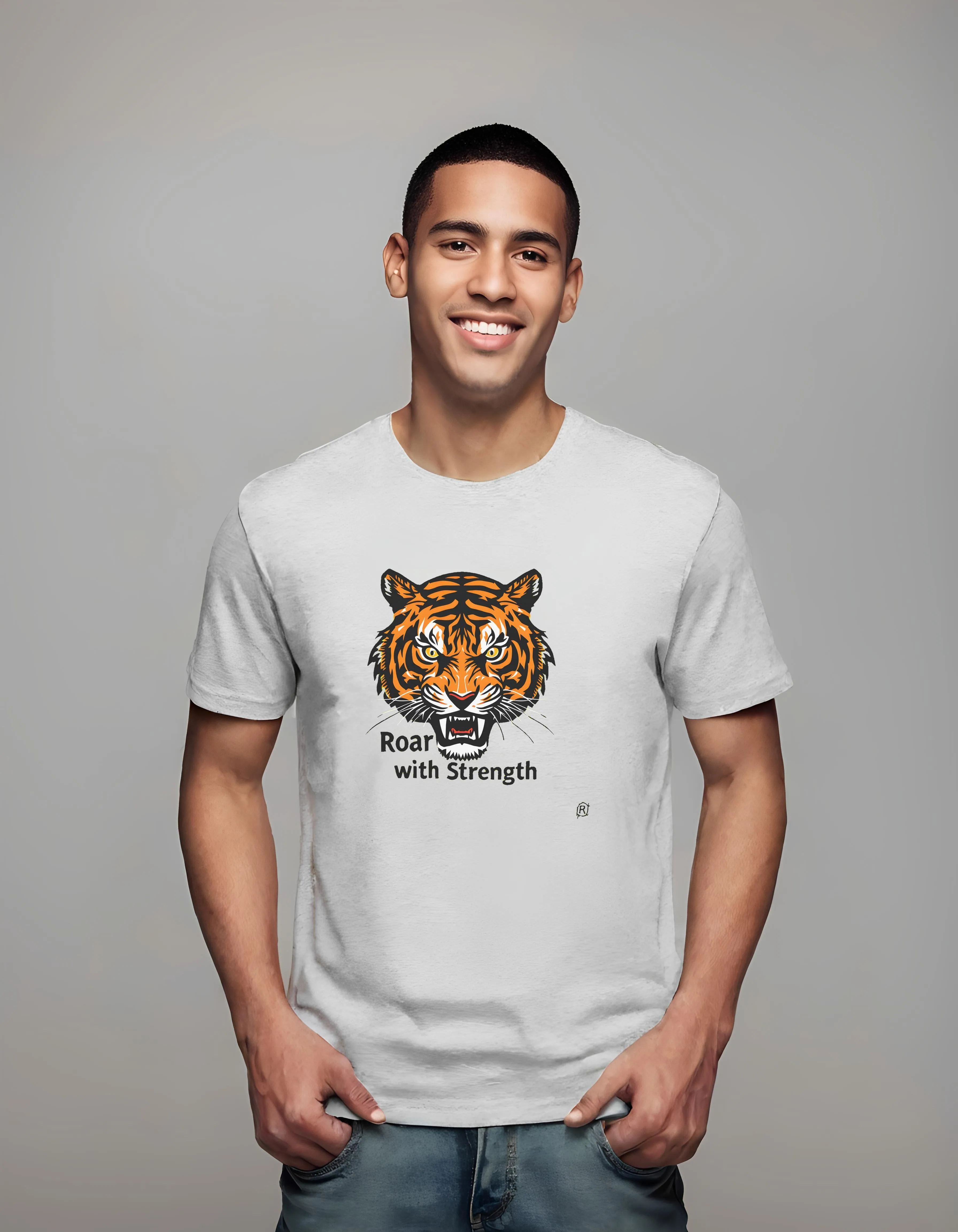 Fierce Tiger Roar Design | Classic T-Shirt (Unisex)