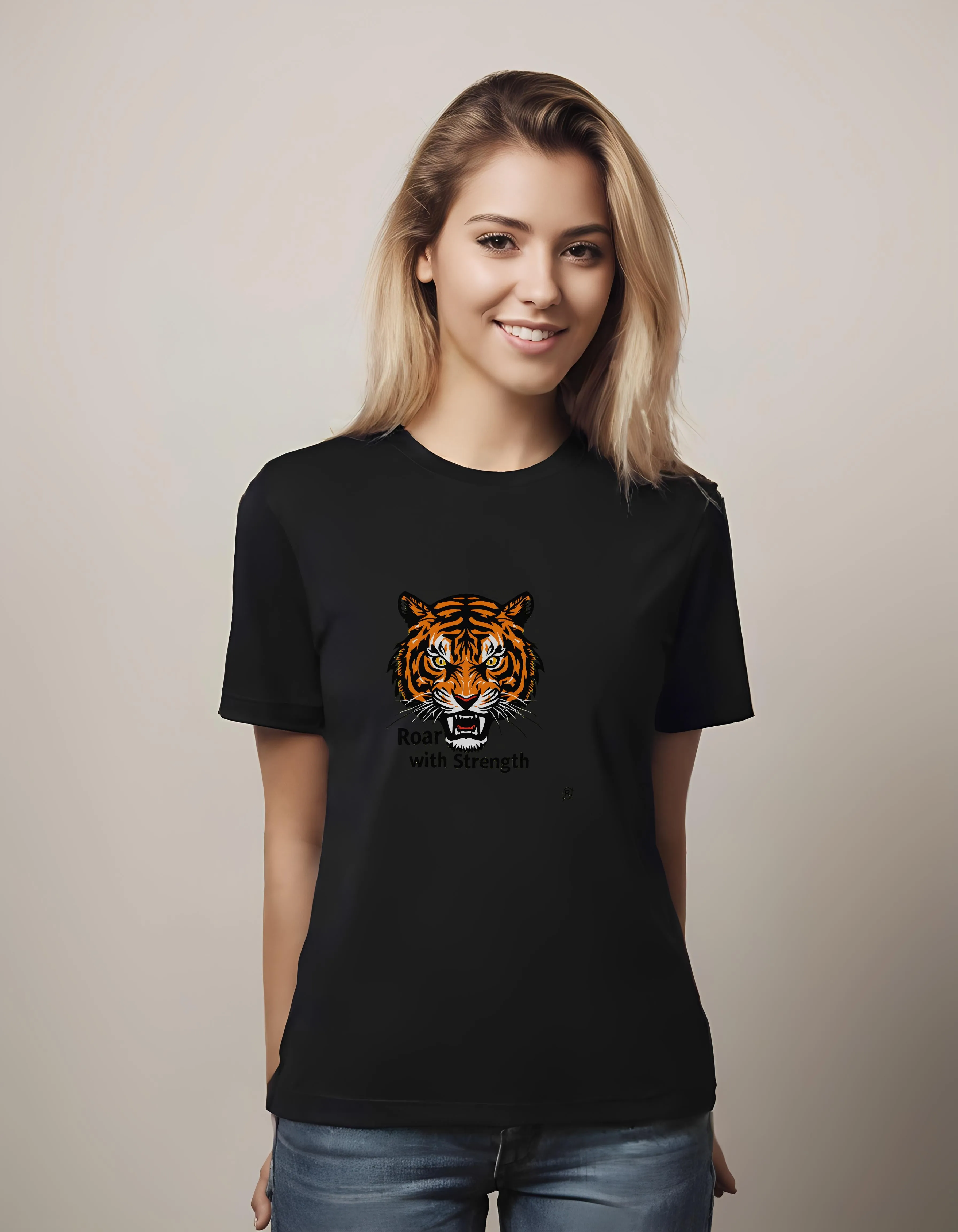 Fierce Tiger Roar Design | Classic T-Shirt (Unisex)
