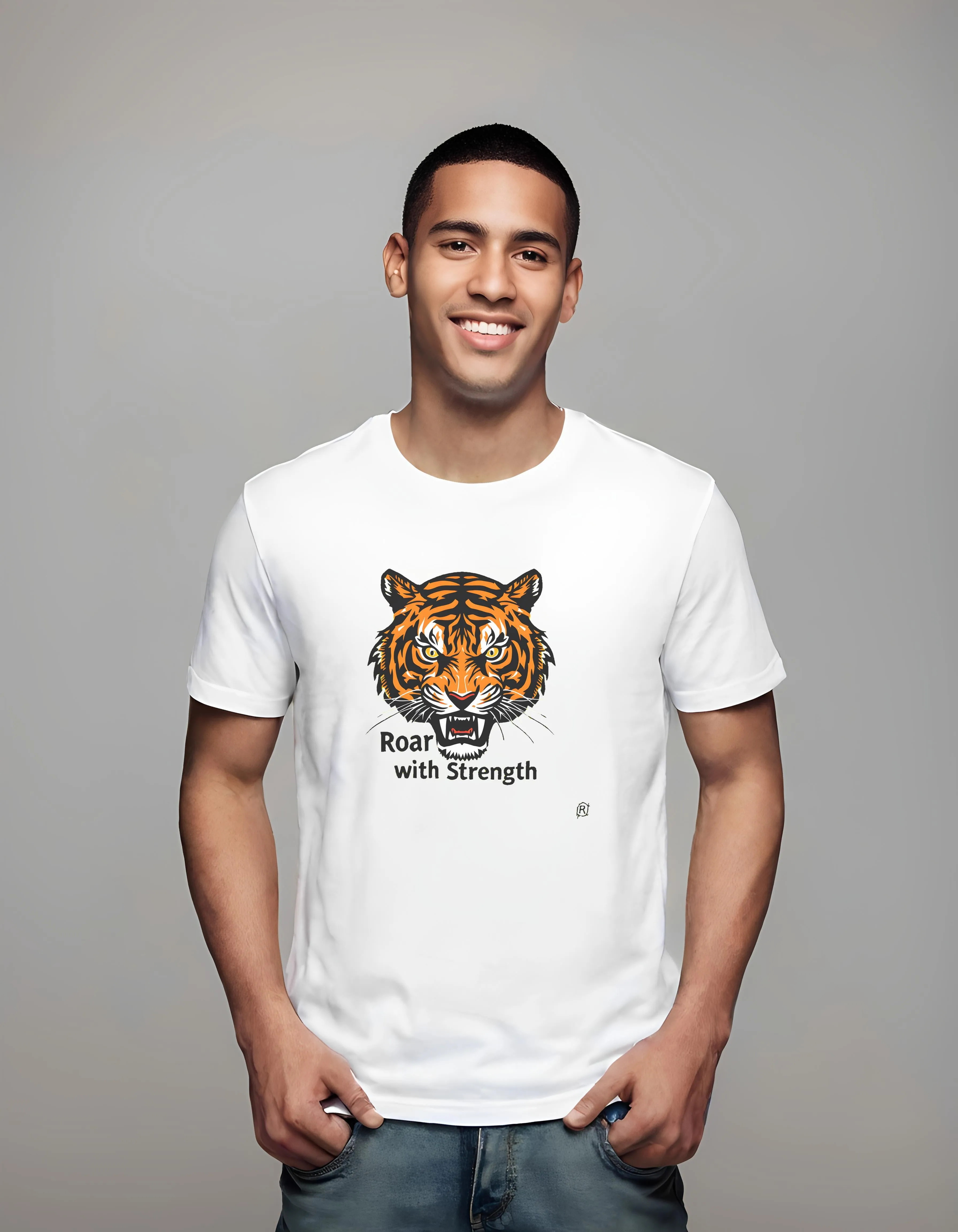 Fierce Tiger Roar Design | Classic T-Shirt (Unisex)