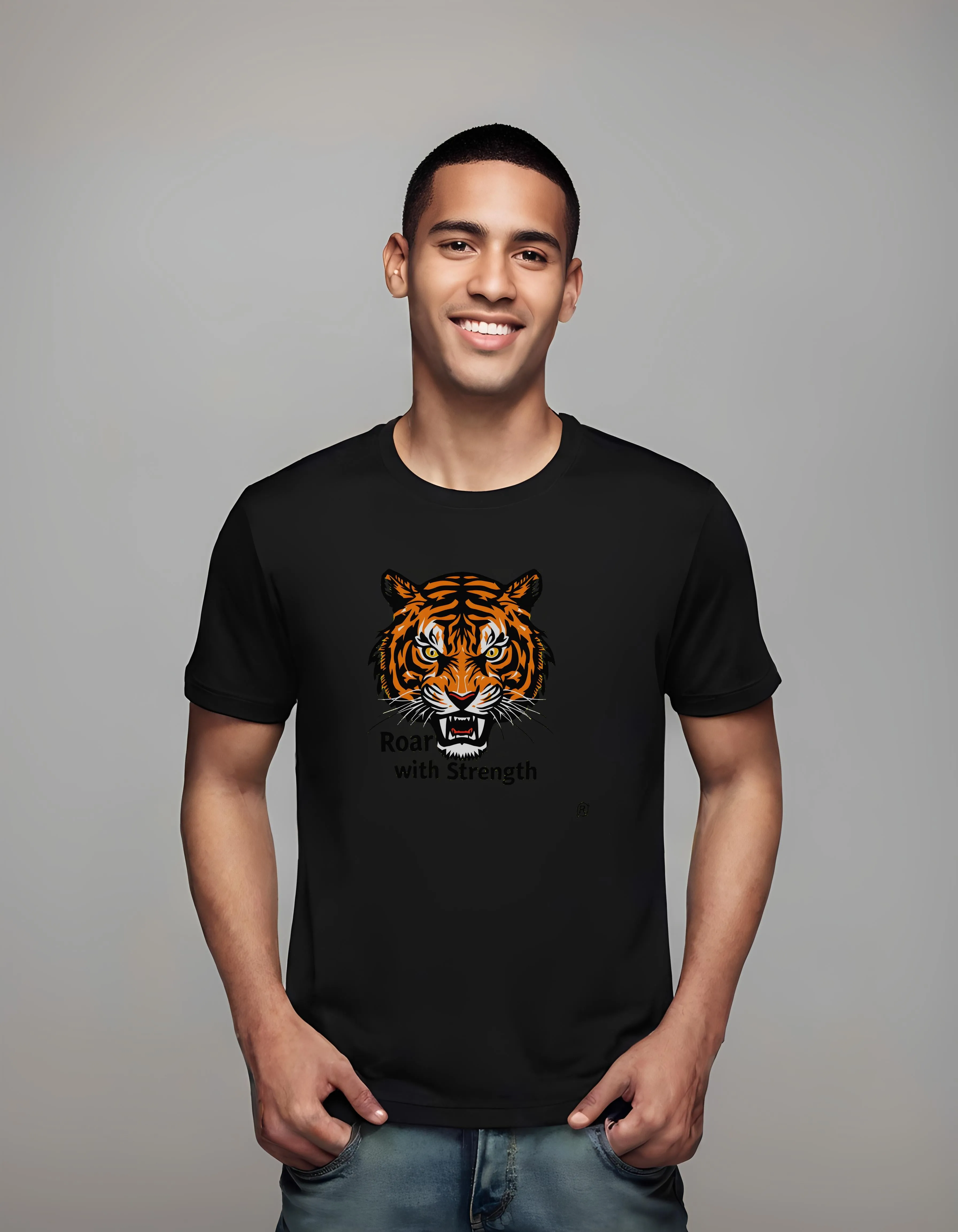 Fierce Tiger Roar Design | Classic T-Shirt (Unisex)