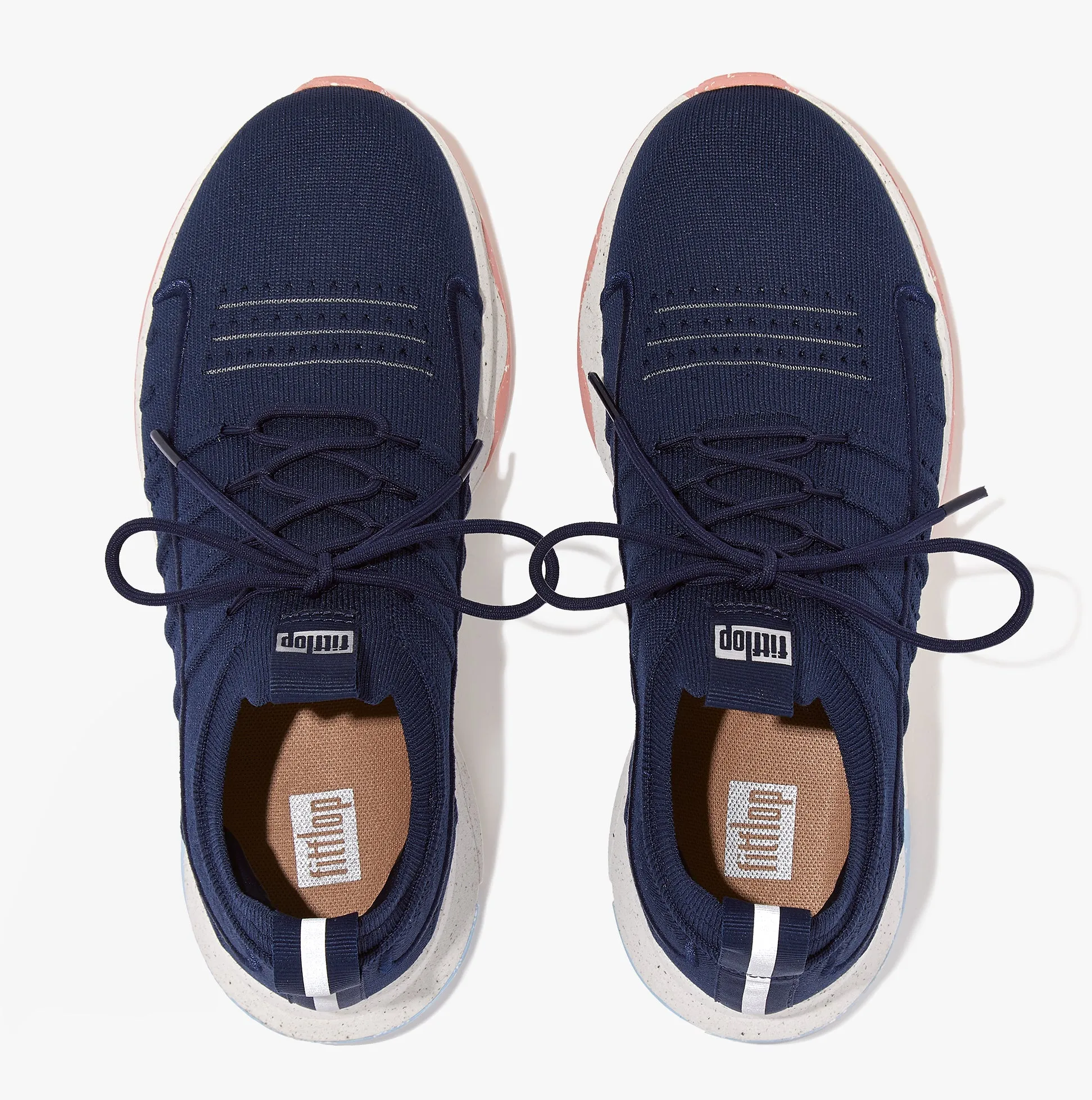 FitFlop VITAMIN FF E01 SPORTS Womens Trainers Midnight Navy Mix