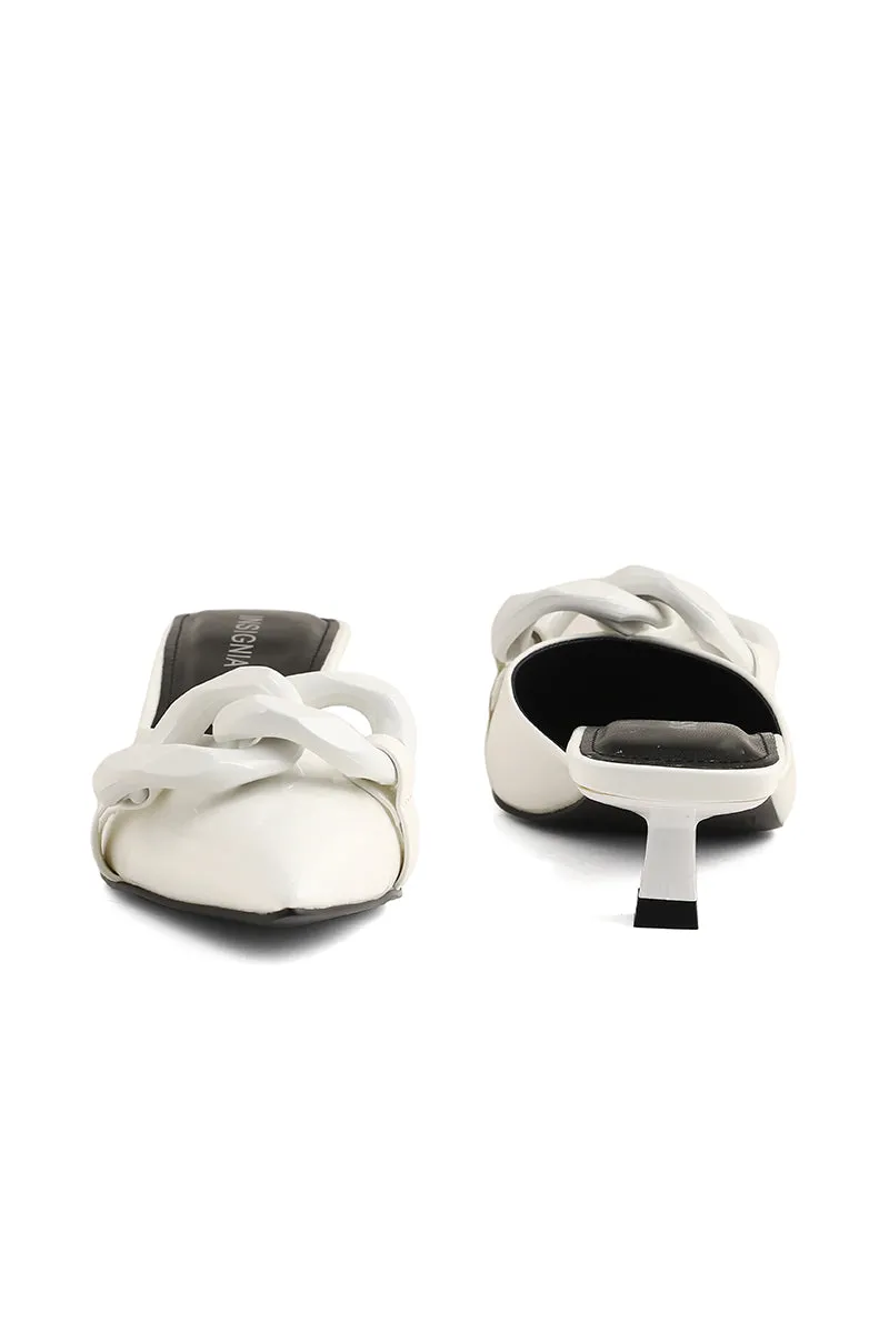 Formal Sling Back I47249-White