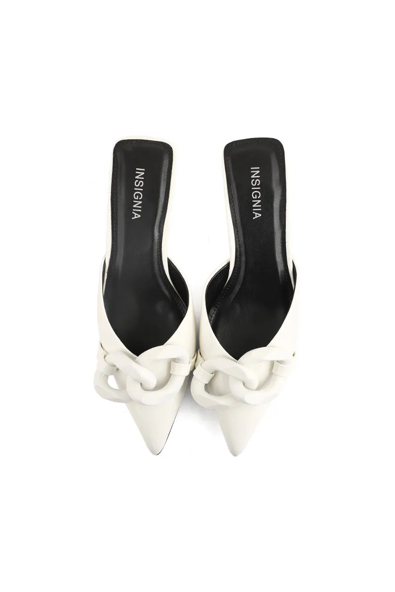 Formal Sling Back I47249-White