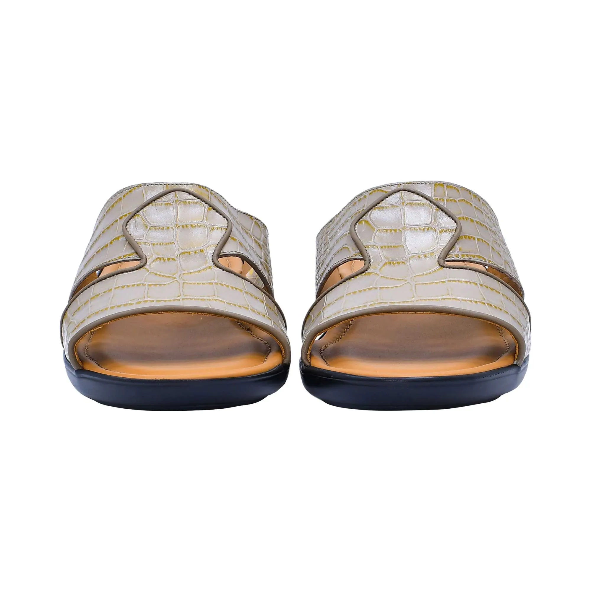 Fratelli Rossetti Men's Leather Comfort Arabic Sandals