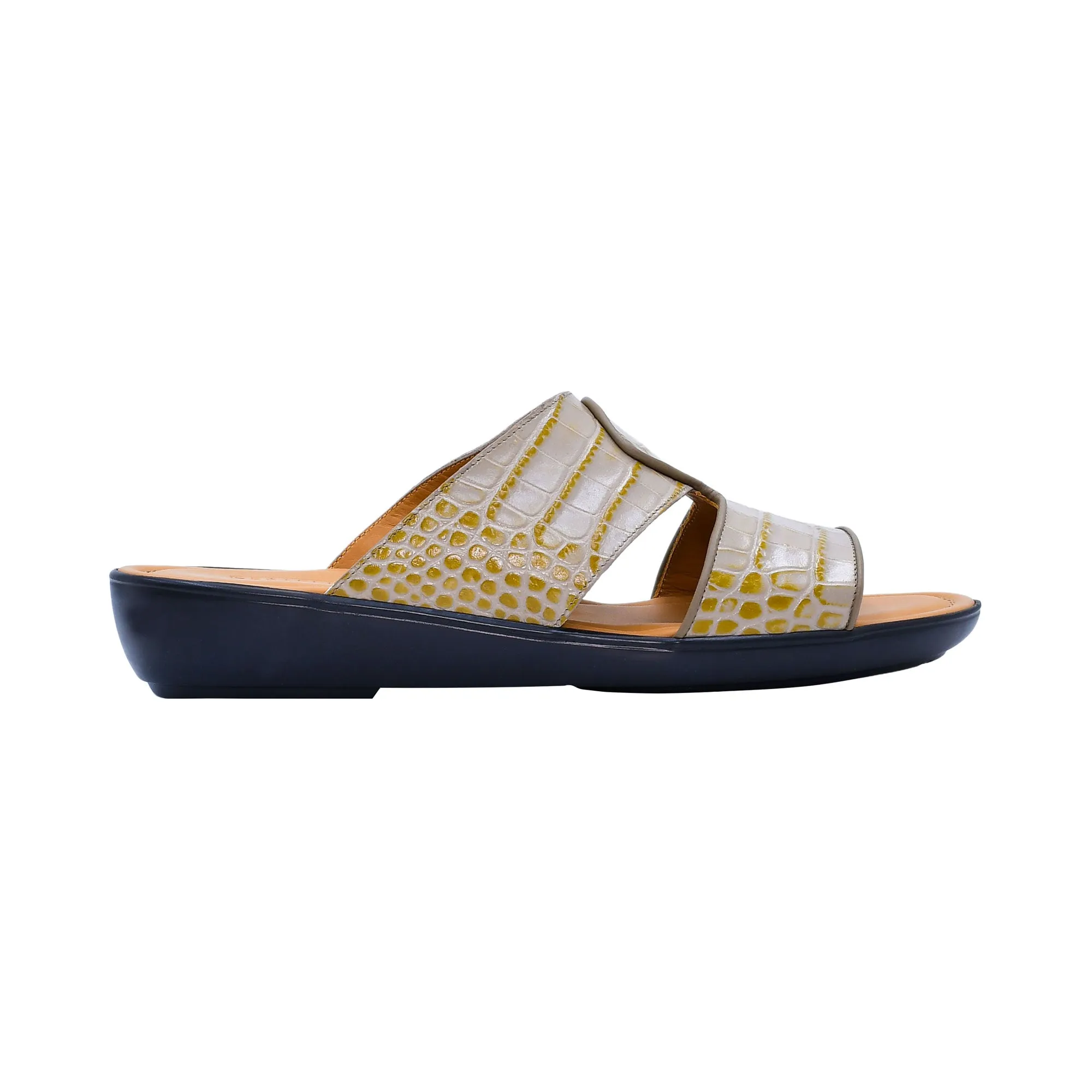 Fratelli Rossetti Men's Leather Comfort Arabic Sandals