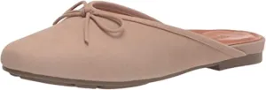 Gentle Souls by Kenneth Cole Women's Eugene Bow Mule, Mushroom, 6 M US