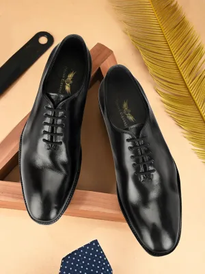Genuine Leather Wholecut Oxford  Shoes