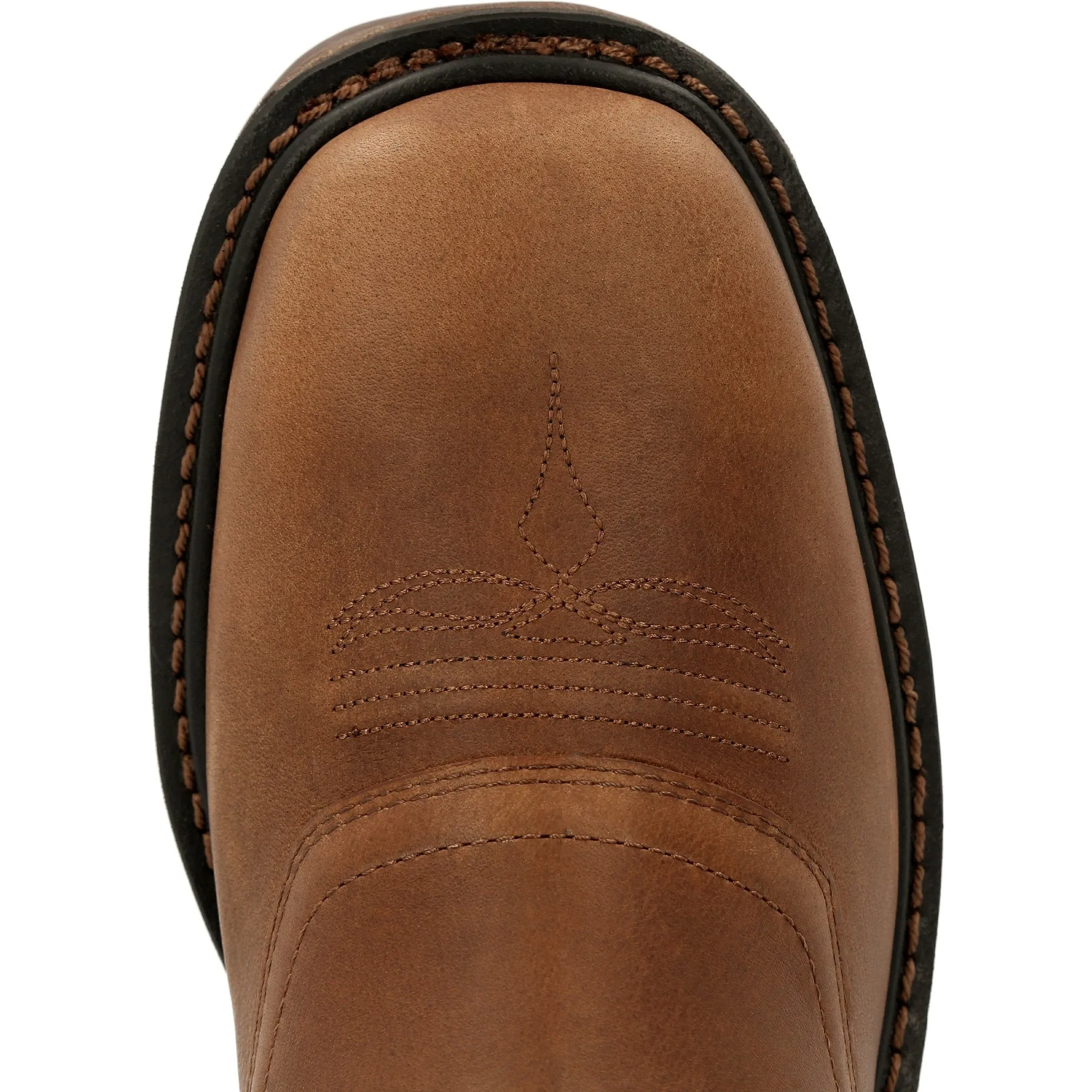 Georgia Men's Carbo-Tec Lightweight 6" Soft Toe Waterproof Work Boot - Brown - GB00434