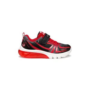 GEOX Ciberdron - Kids Spiderman Light-Up Velcro Trainer