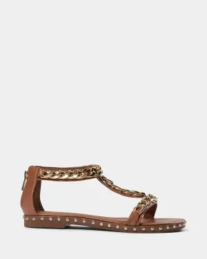 GINASW SANDAL - Cognac