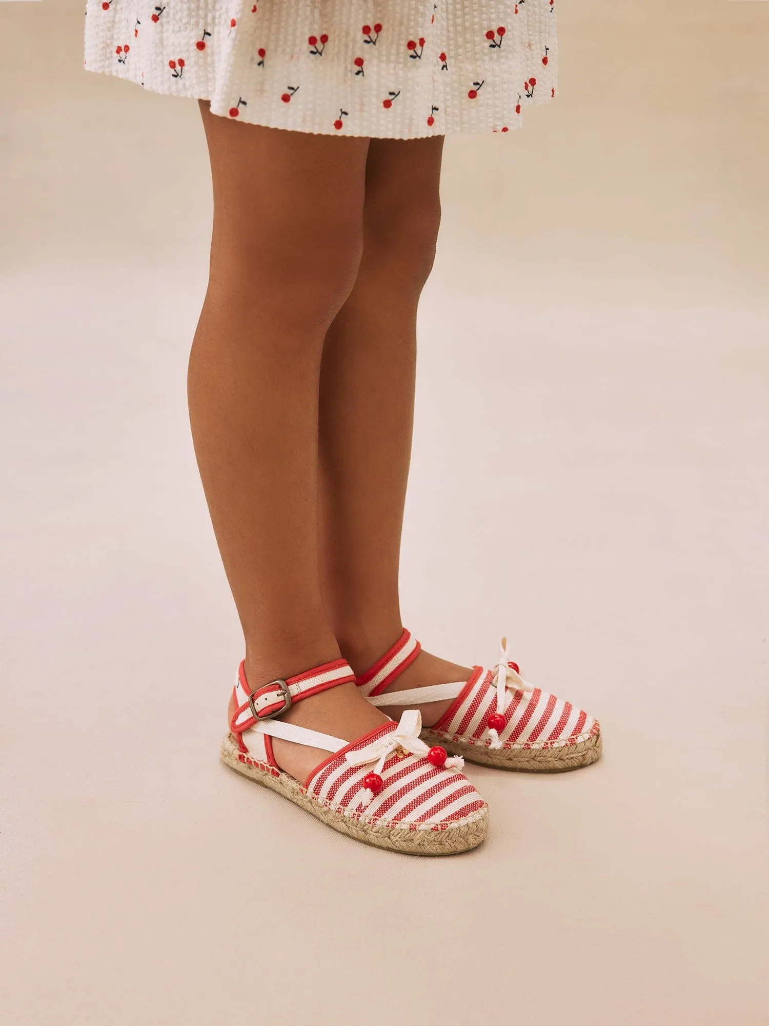 Girls Evila Sandals in Red
