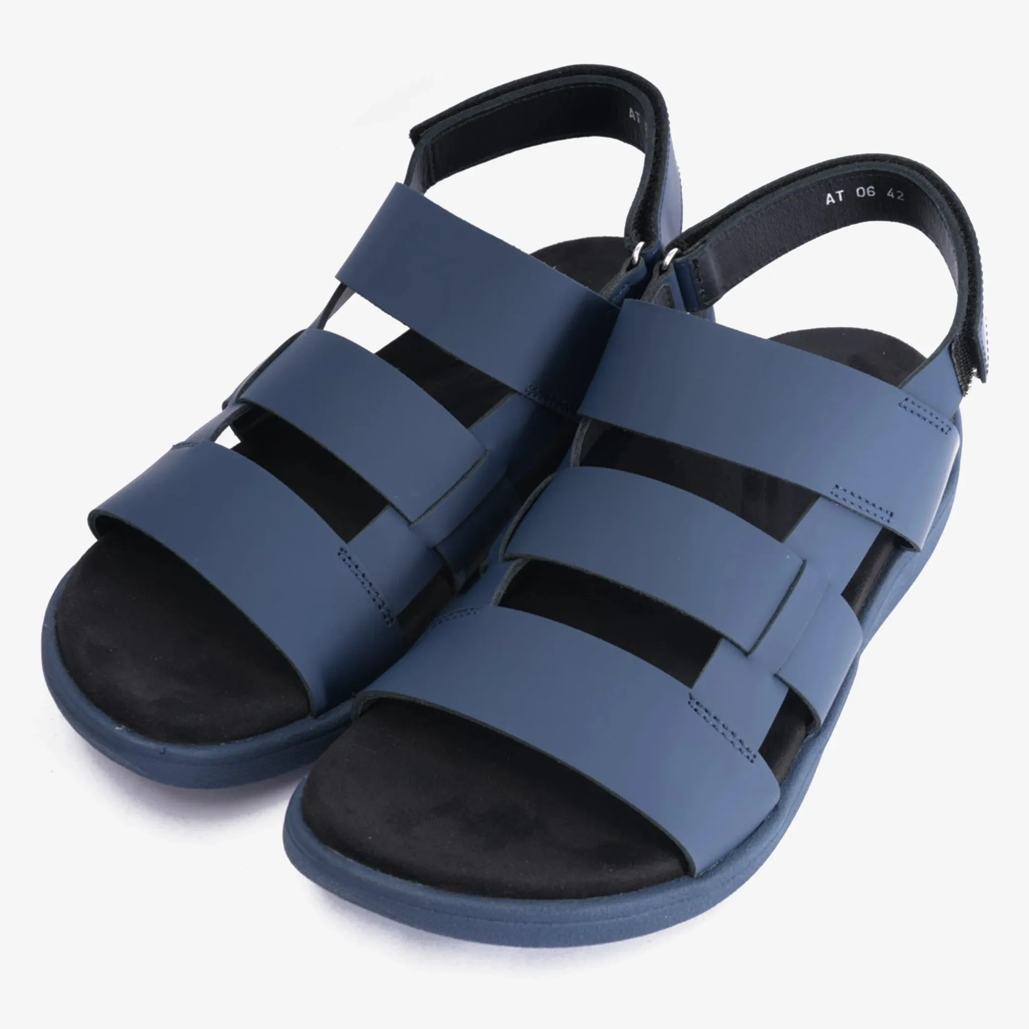 Gladiator Style Men Sandals Navy