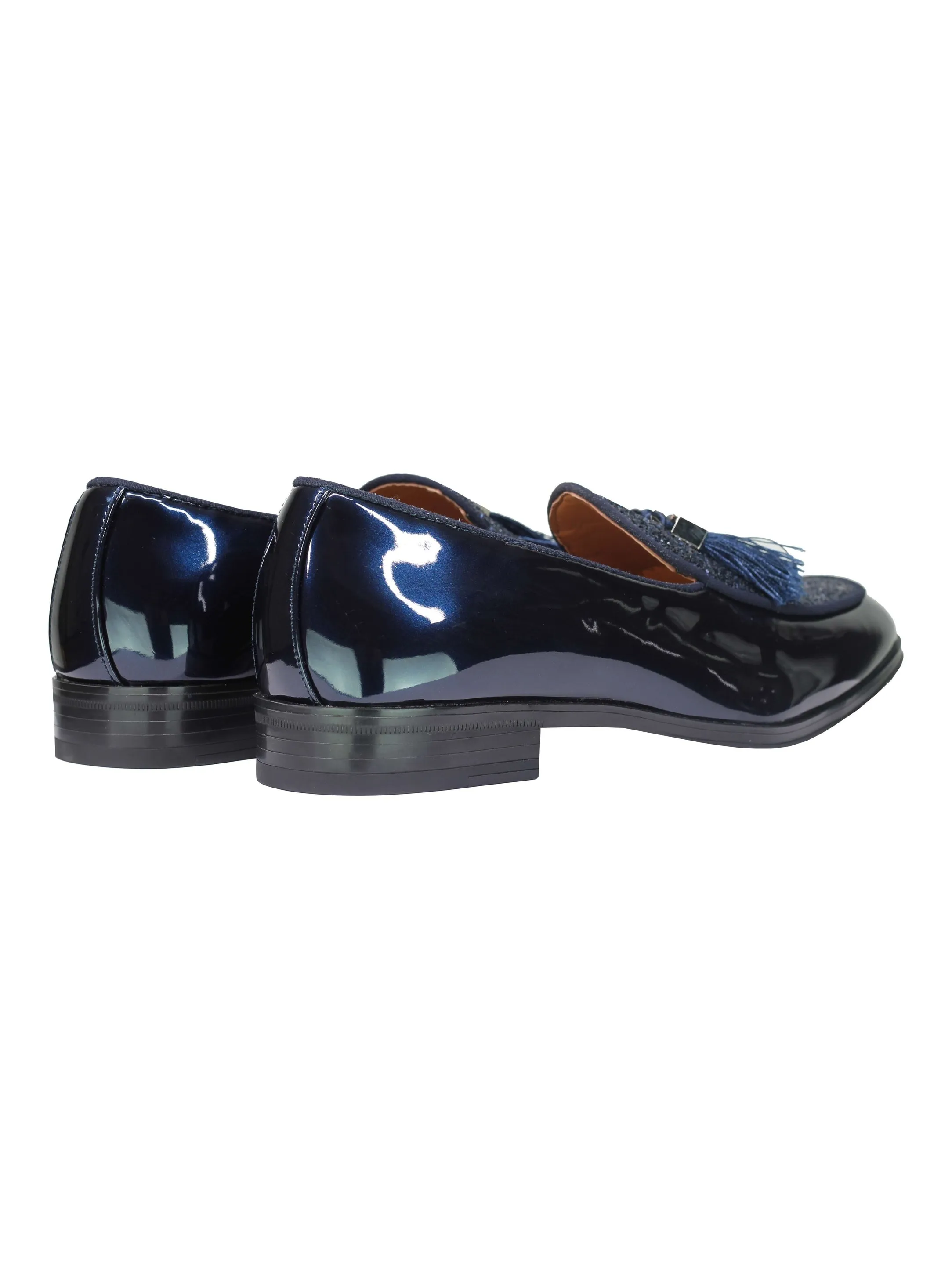 GLITTER - SHINY TASSEL LOAFERS