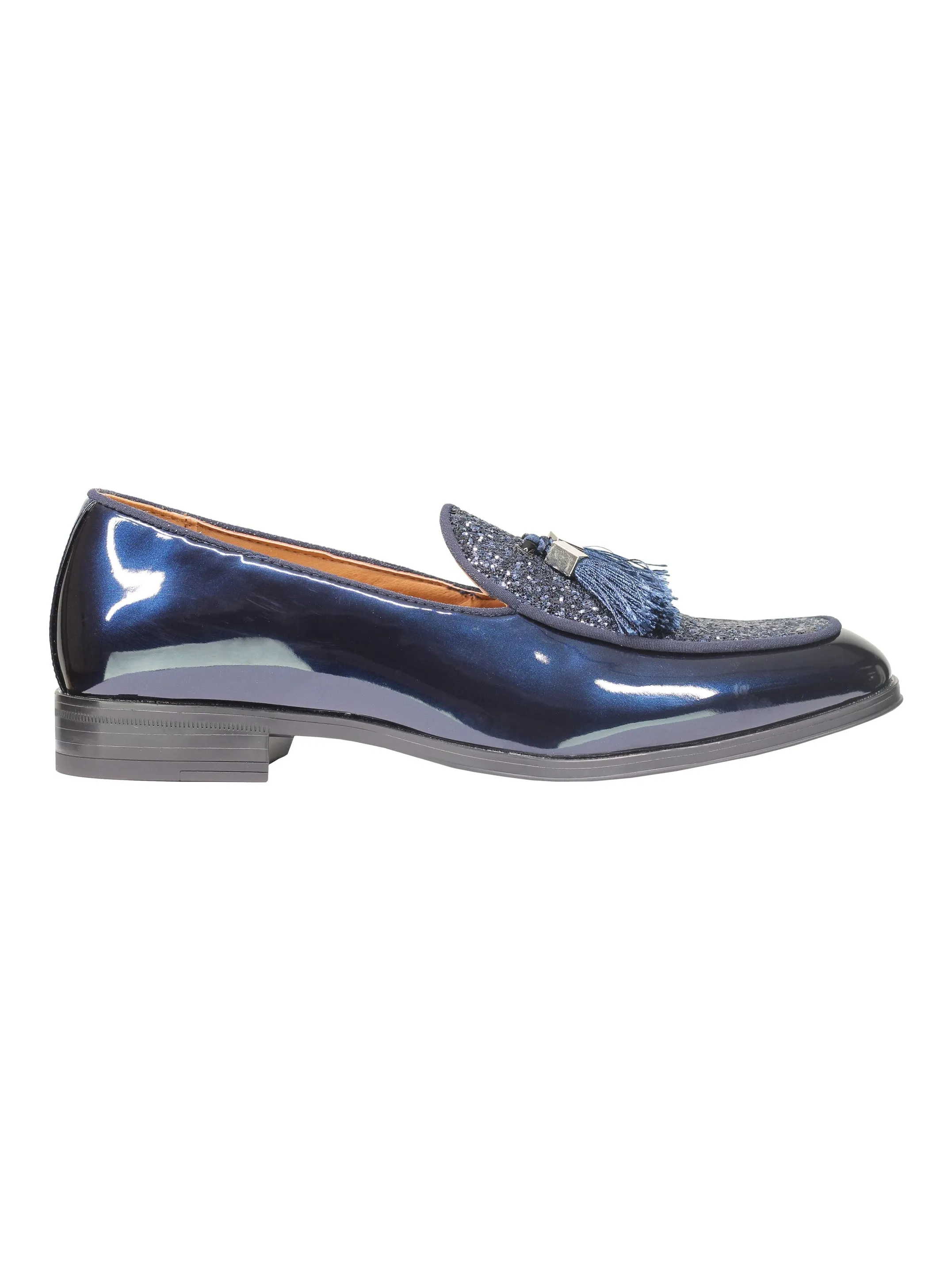 GLITTER - SHINY TASSEL LOAFERS