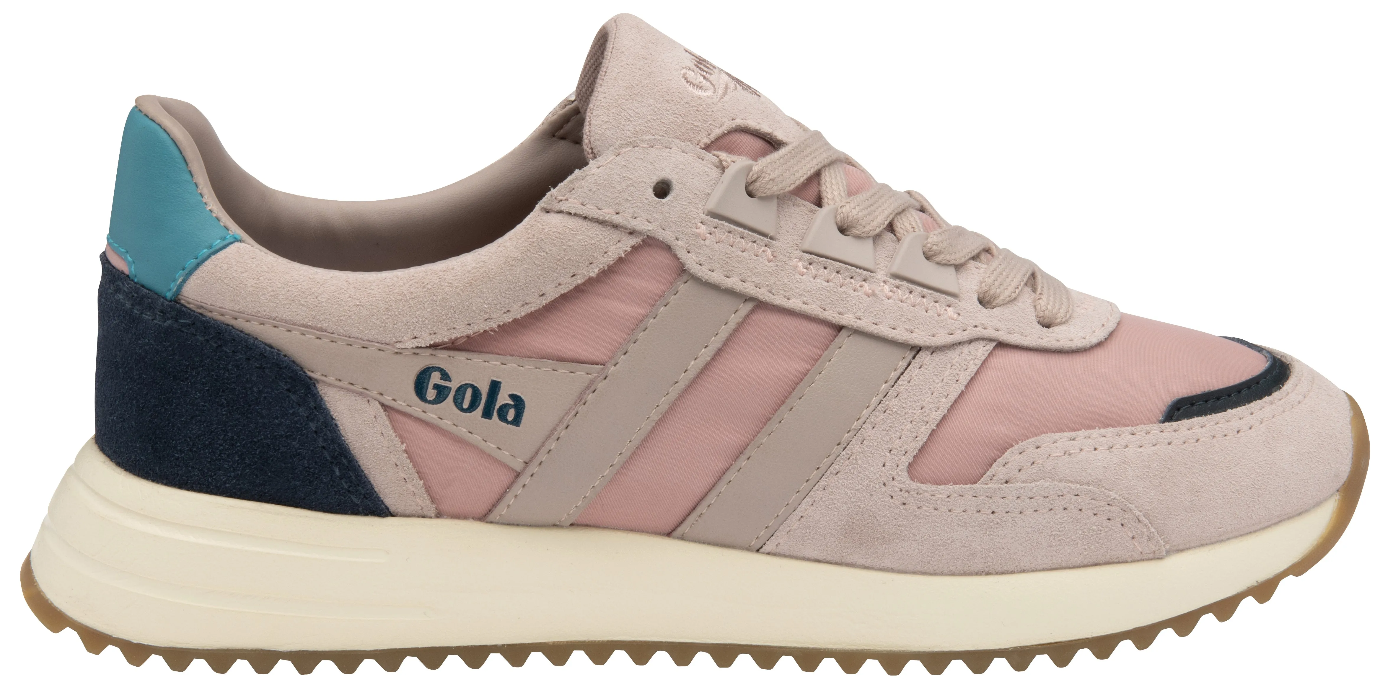 Gola Women's Trainers | Chicago | Blossom Pink & Ocean Blue