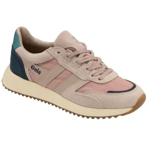 Gola Women's Trainers | Chicago | Blossom Pink & Ocean Blue