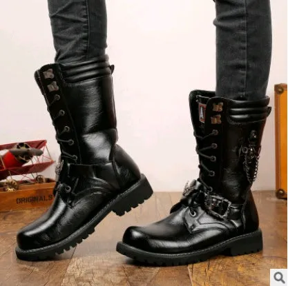 Goth High Boots