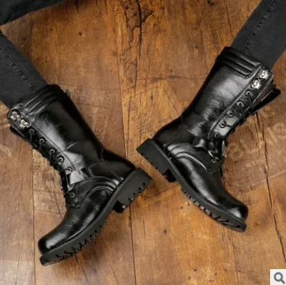 Goth High Boots