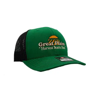 Great Plains Richardson Snapback Trucker Cap - Large Logo