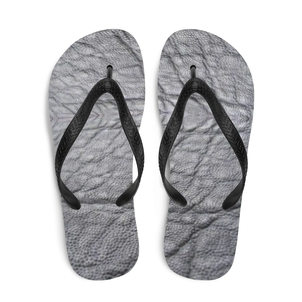 Grey Elephant Flip Flop
