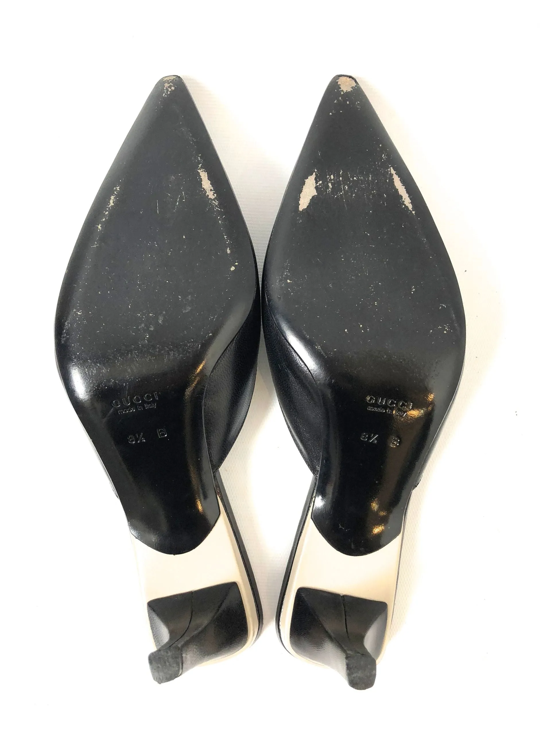 Gucci Leather Mule Size 8.5 B