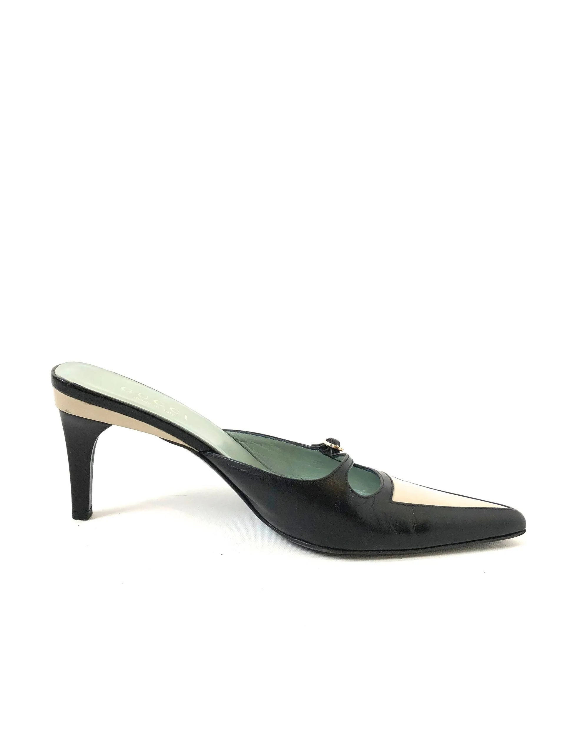Gucci Leather Mule Size 8.5 B