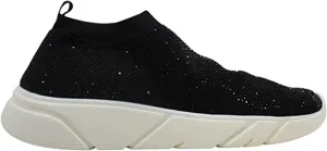 INC International Concepts Womens Kalama Low Top Slip On, Black, Size 8.0