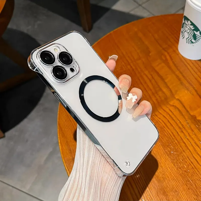 iPhone Case Megnetic Borderless With Lens Protector