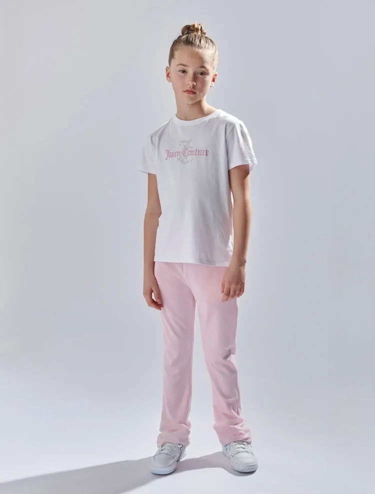 JUICY COUTURE - DIAMANTE REG SS TEE BRIT