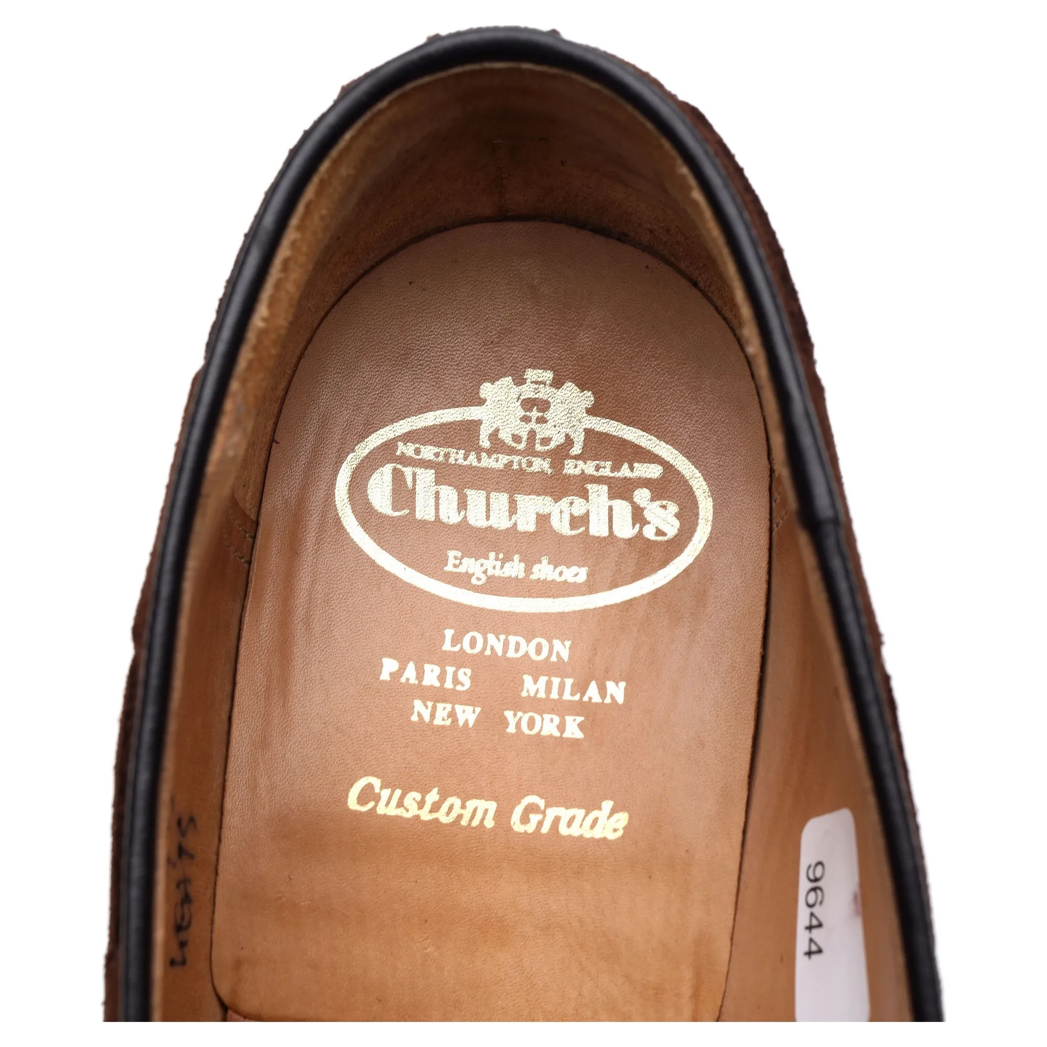 'Keats II' Brown Suede Tassel Loafer UK 8 G