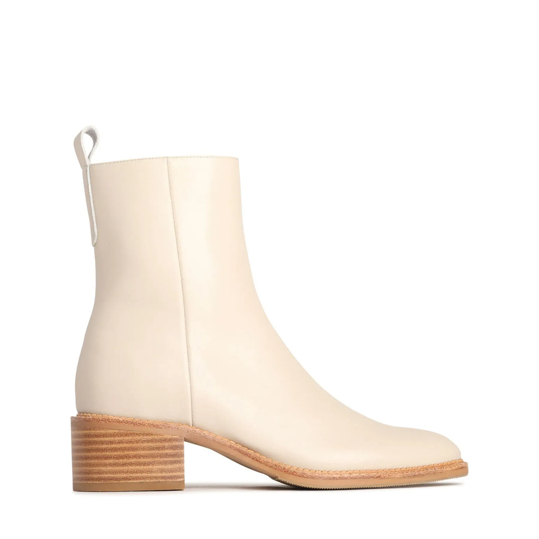 KEYLA LEATHER MID BOOTS