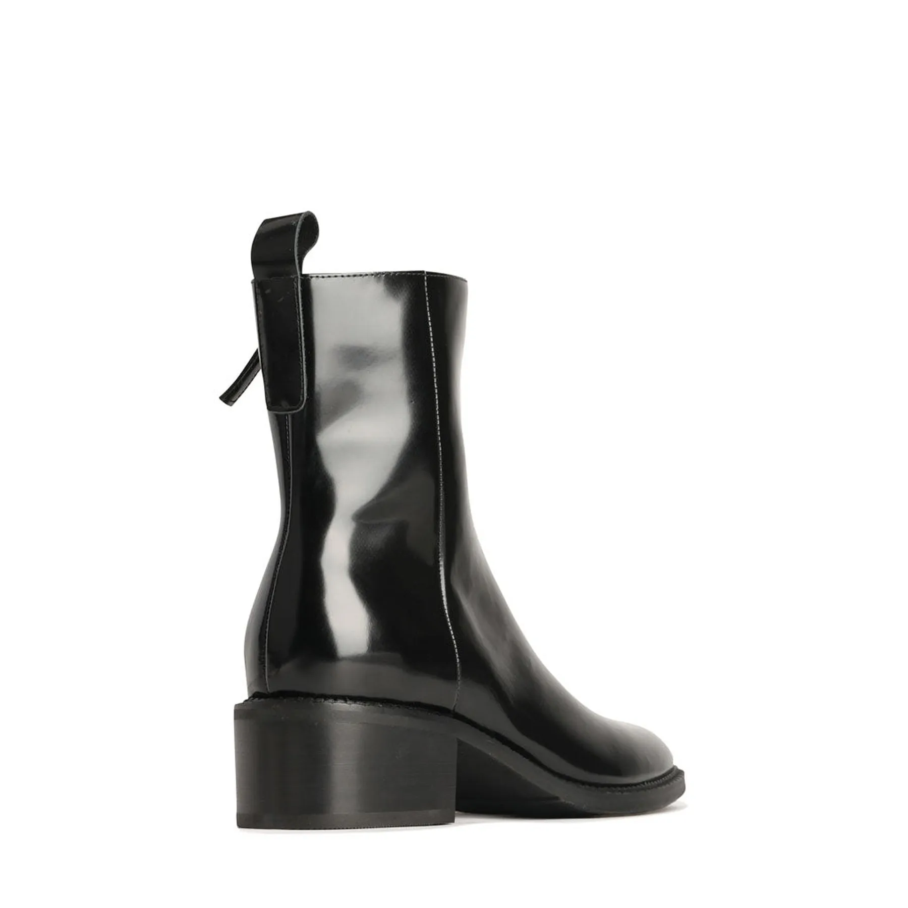 KEYLA LEATHER MID BOOTS