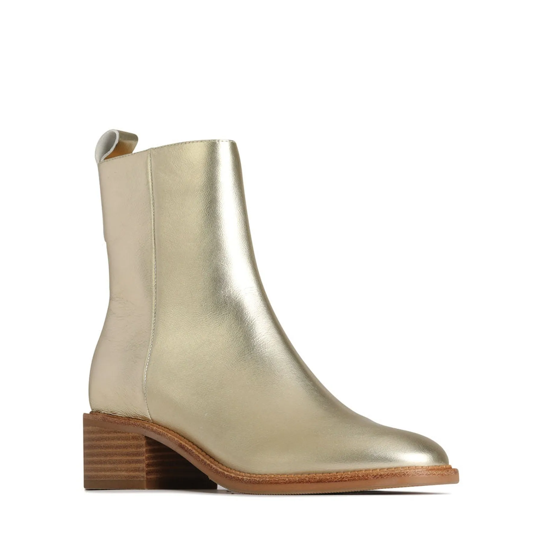 KEYLA LEATHER MID BOOTS