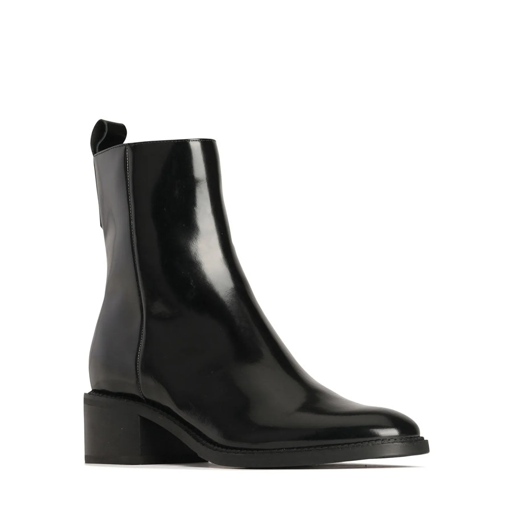 KEYLA LEATHER MID BOOTS
