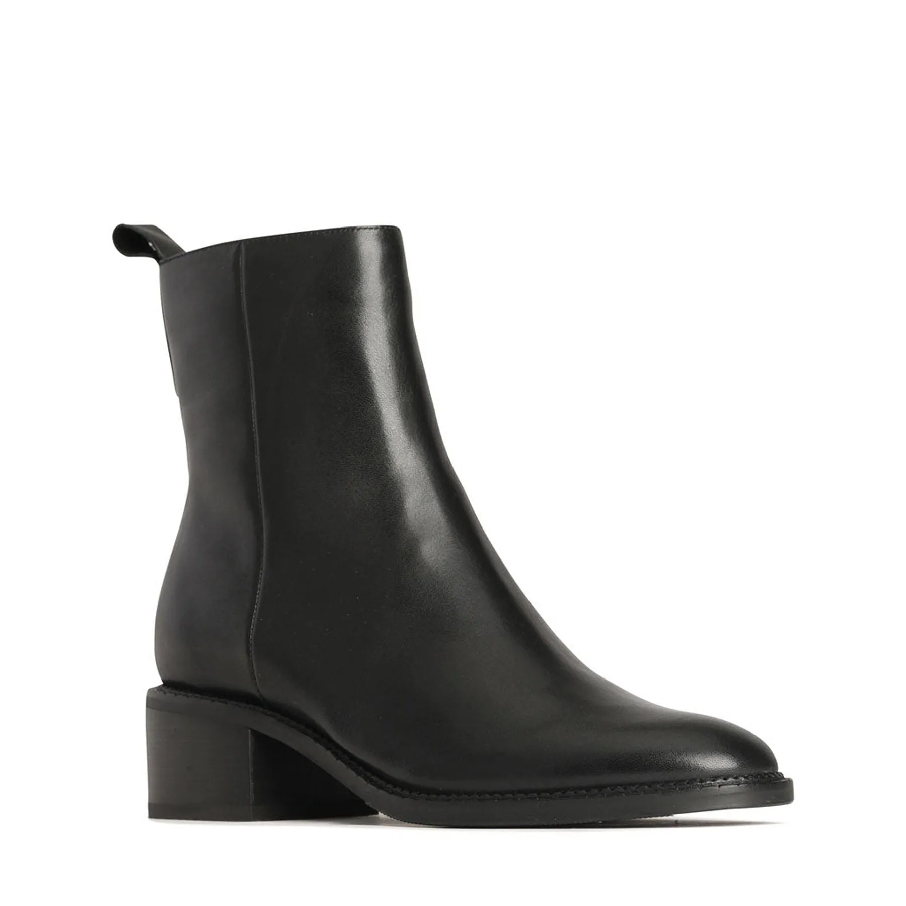 KEYLA LEATHER MID BOOTS