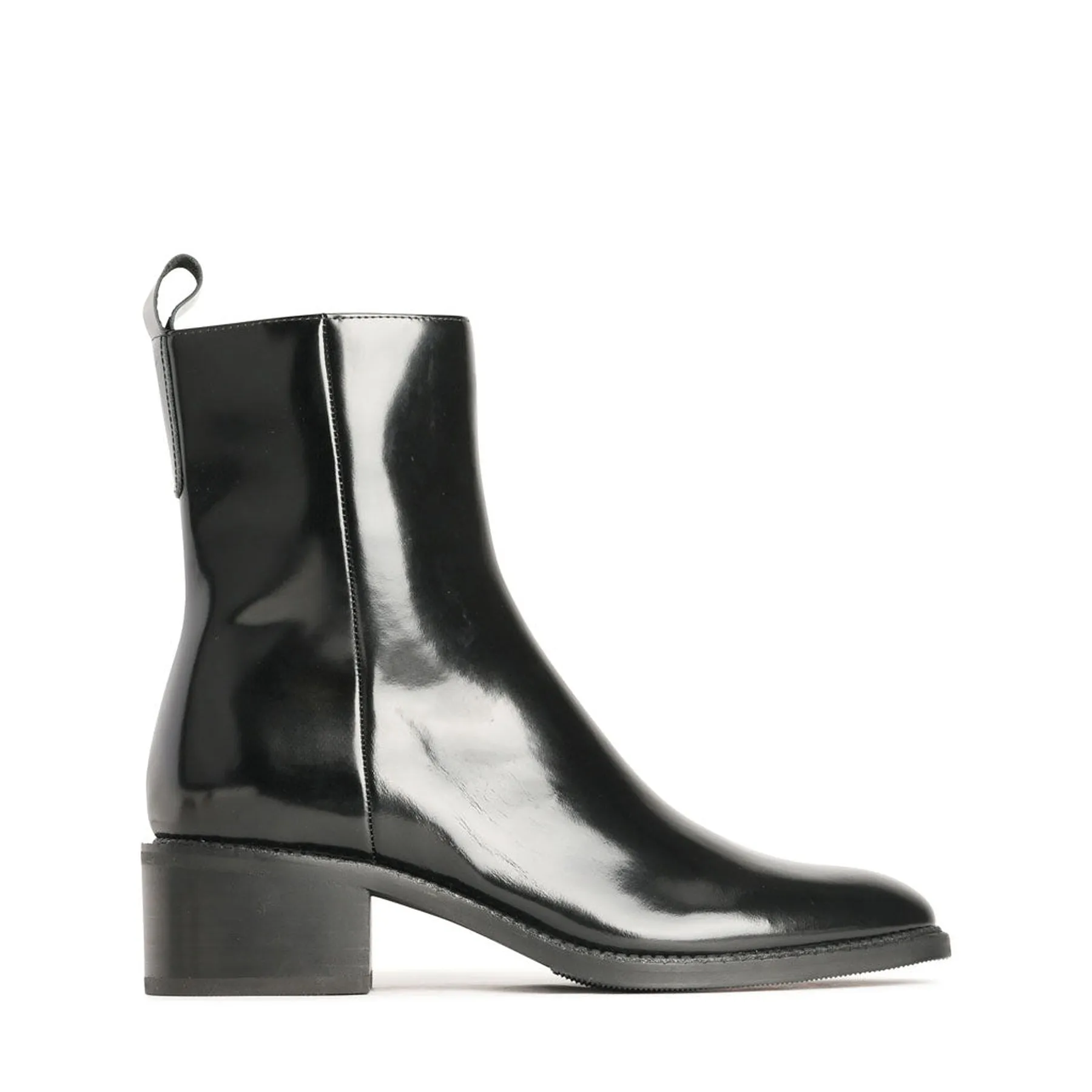 KEYLA LEATHER MID BOOTS
