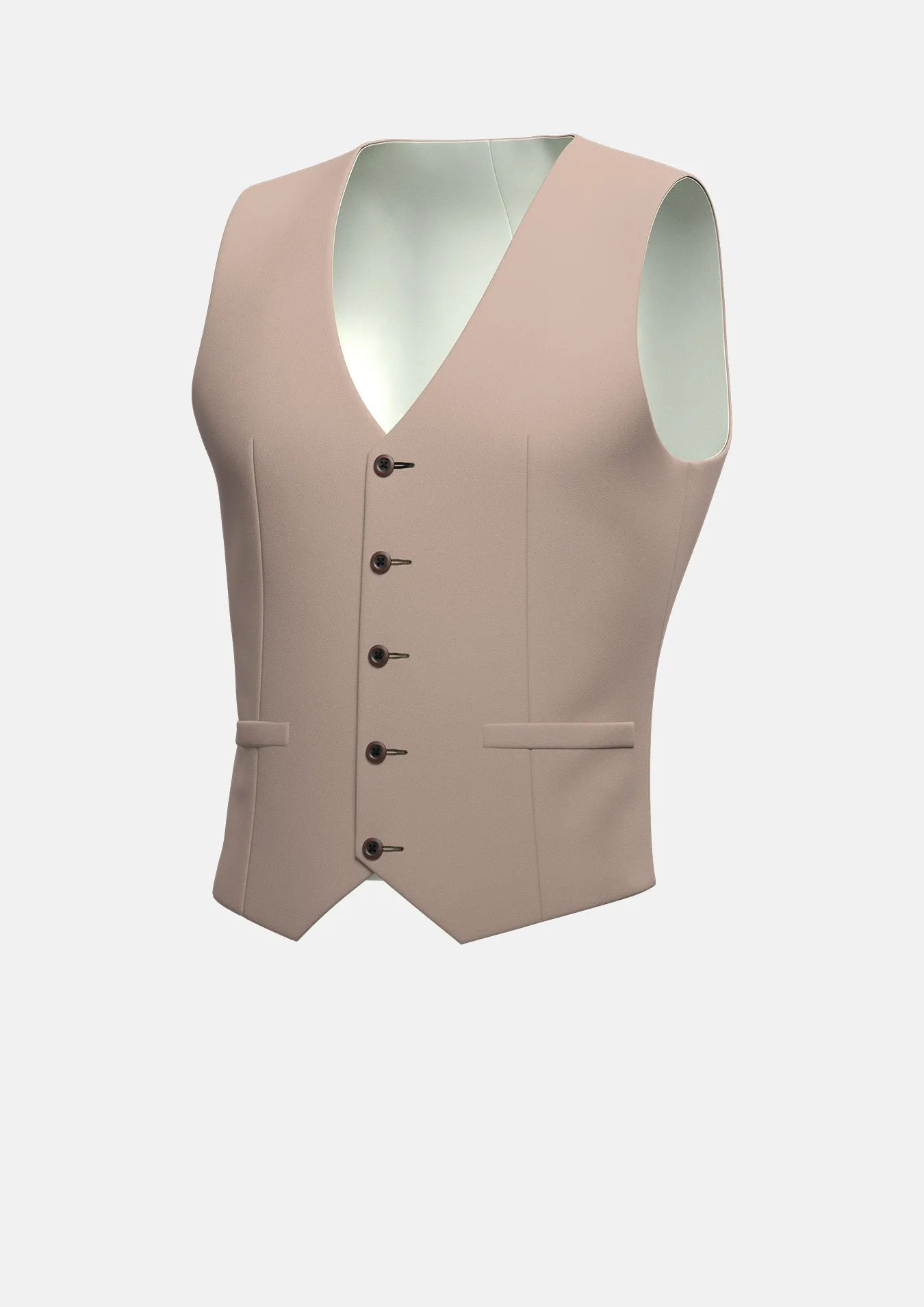 Khaki Cotton Vest