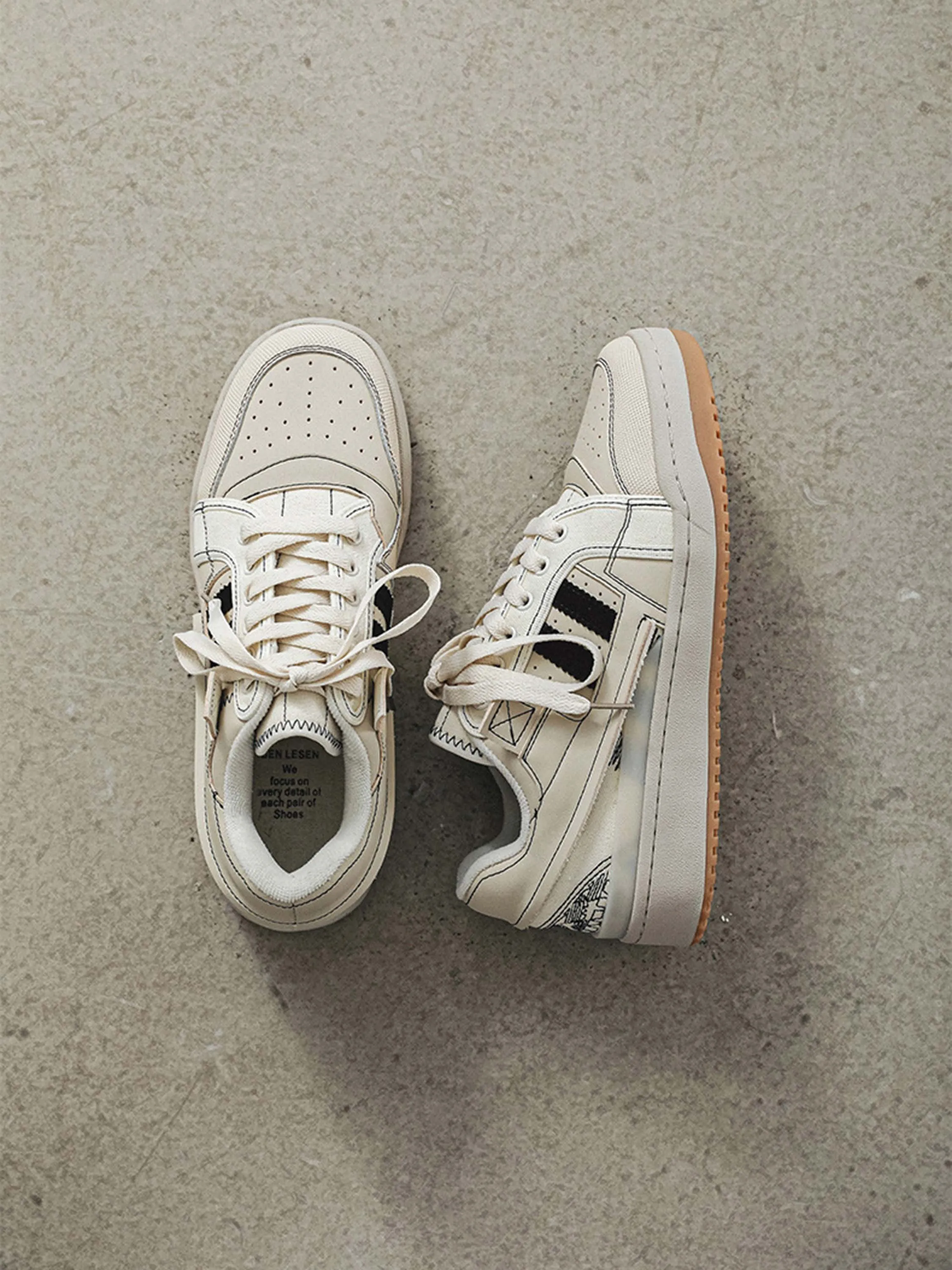 Kicksteria - American Retro Skateboard Shoes Casual Shoes