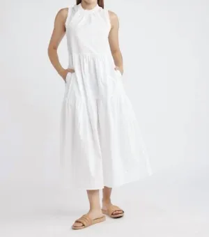 Kiera Maxi Dress In White