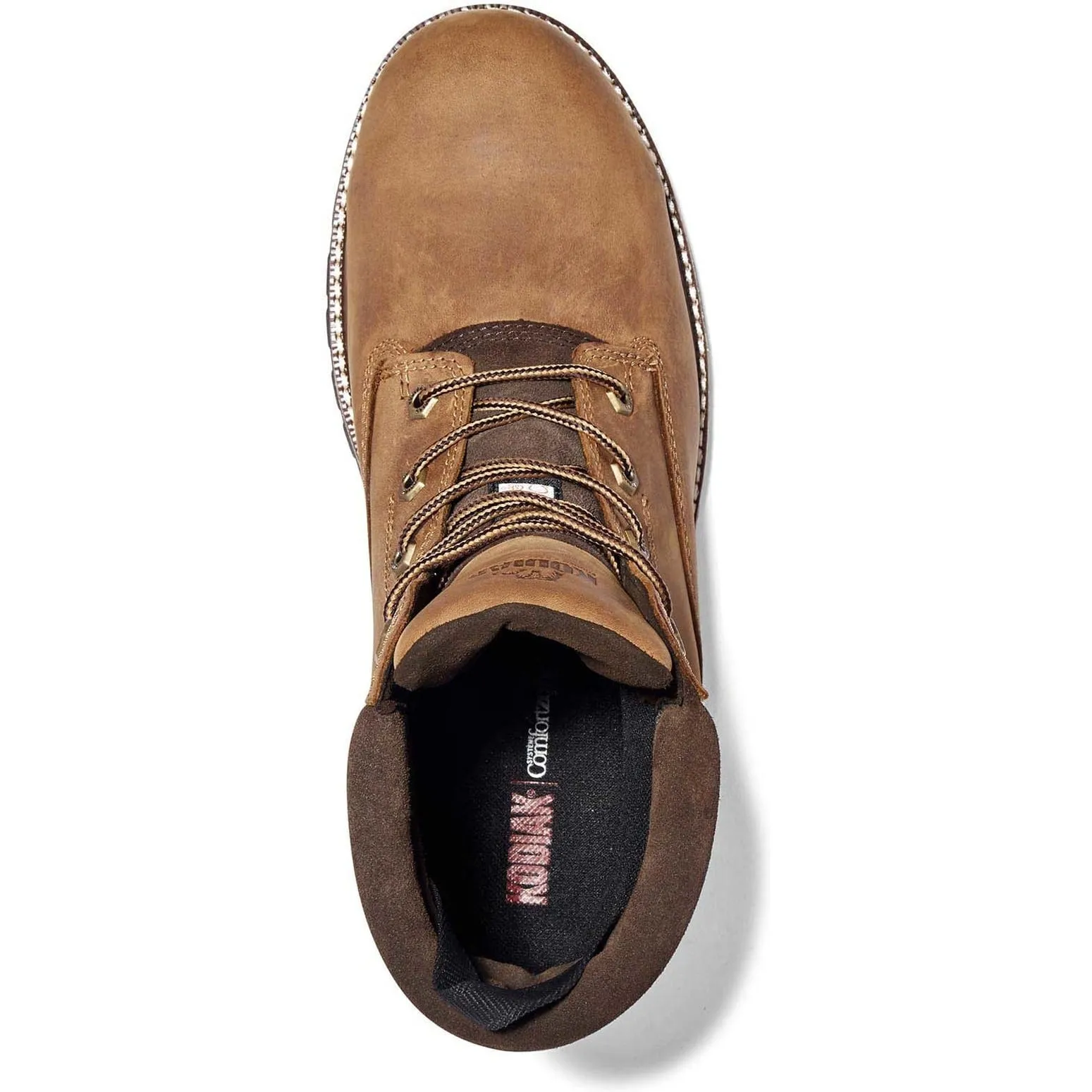 Kodiak Men's Mckinney 6" Composite Toe Waterproof Safety Work Boot -Brown- K4TFBN