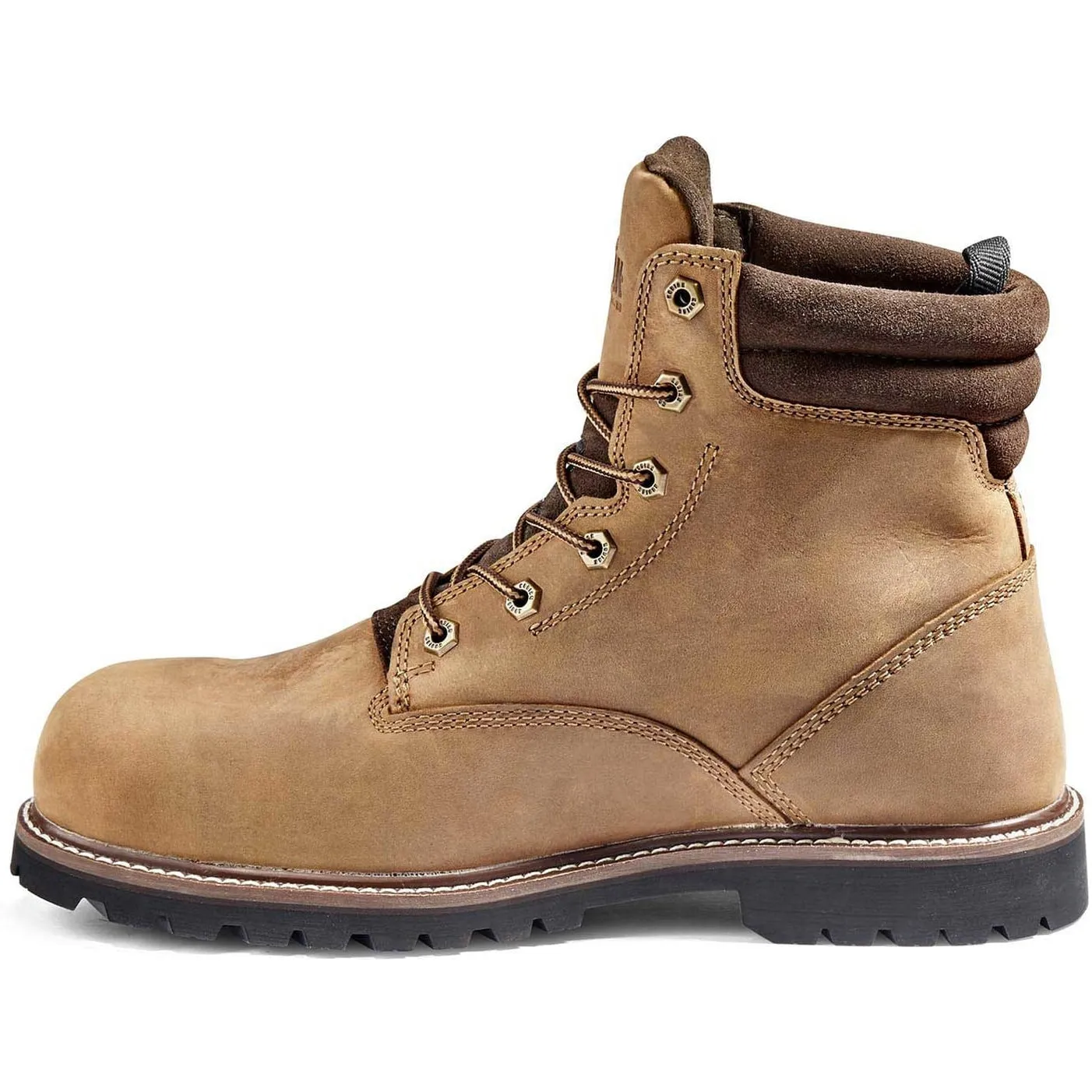 Kodiak Men's Mckinney 6" Composite Toe Waterproof Safety Work Boot -Brown- K4TFBN
