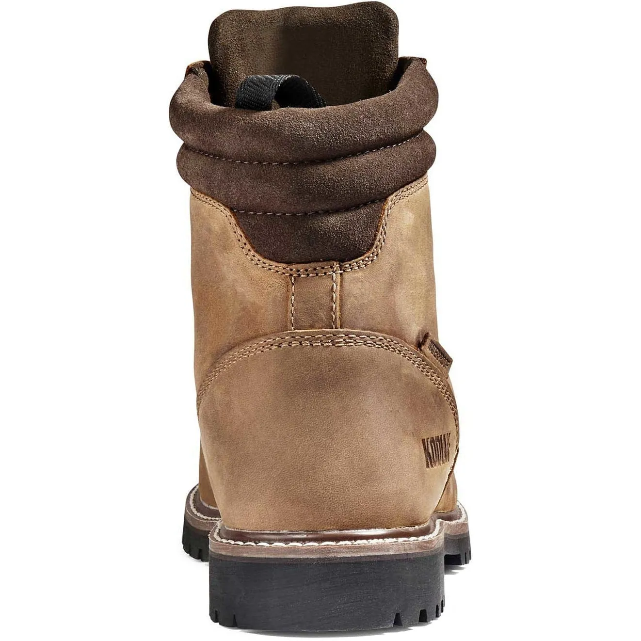 Kodiak Men's Mckinney 6" Composite Toe Waterproof Safety Work Boot -Brown- K4TFBN