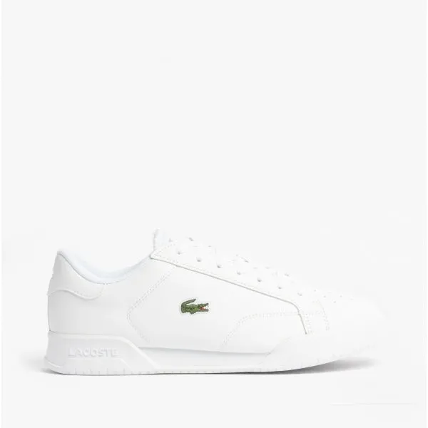 Lacoste TWIN SERVE 0721 2 Mens Leather Trainers White