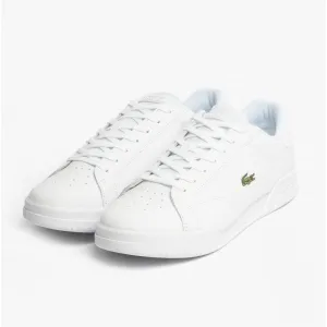Lacoste TWIN SERVE 0721 2 Mens Leather Trainers White